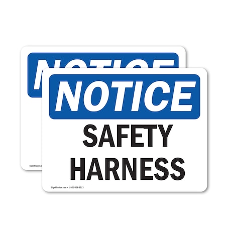 Signmission 18 in Height, 24 in Width, Vinyl Decal, Rectangle OS-2PACK-NS-D-1824-L-18211